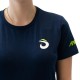 T-shirt femme Lok A1 Padel Glacier bleu marine