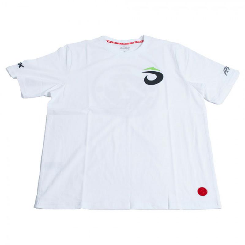 T-shirt femme Lok A1 Padel Glacier Blanc
