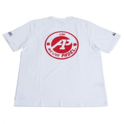 T-shirt femme Lok A1 Padel Glacier Blanc