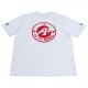 T-shirt femme Lok A1 Padel Glacier Blanc