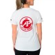 T-shirt femme Lok A1 Padel Glacier Blanc