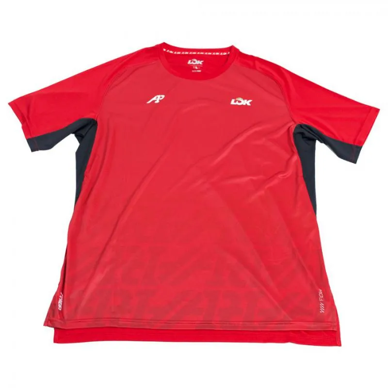 Lok A1 Padel Hood Red T-Shirt