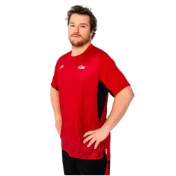 Lok A1 Padel Hood Red T-Shirt