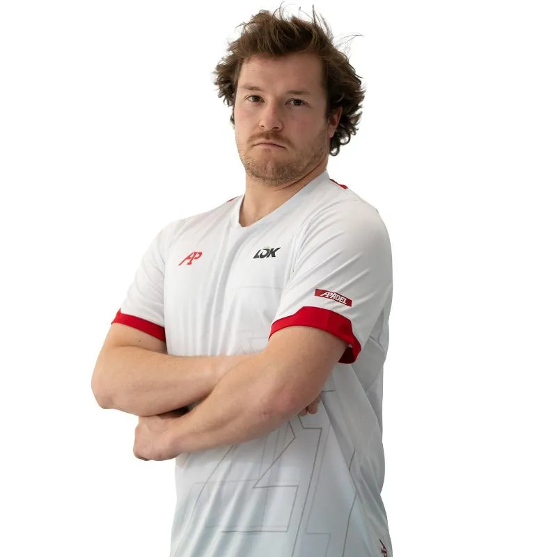Lok A1 Padel Pikes White T-Shirt