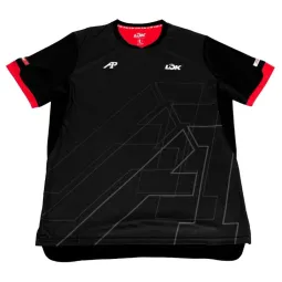 Lok Camiseta Preta Padel Pikes A1