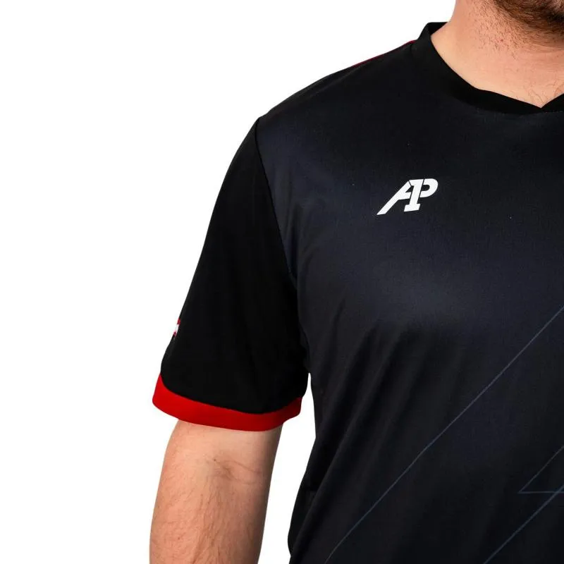 Lok A1 Padel Pikes Black T-Shirt