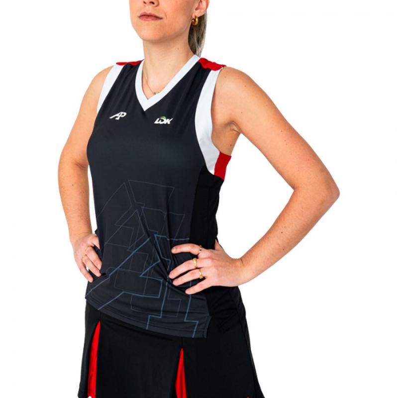 Lok A1 Padel Wasatch Black Women''s T-Shirt