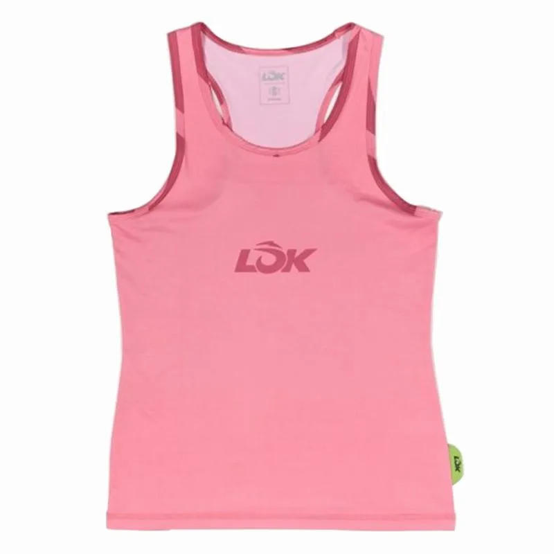 Lok Edgeray Red Pink Women's T-Shirt