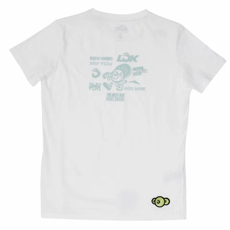 Camiseta Lok Liner Blanco Mujer