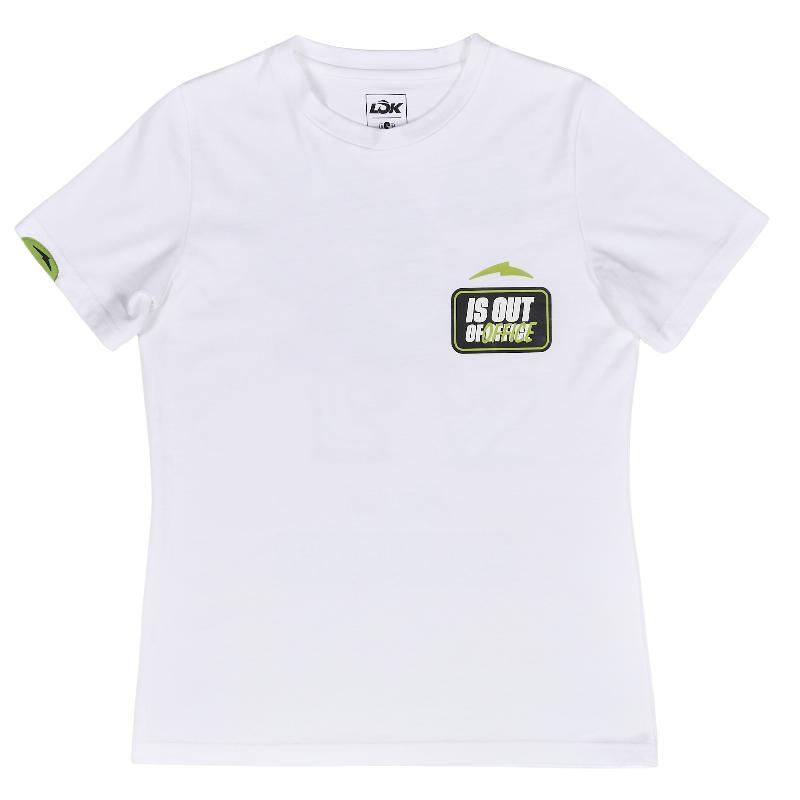 Lok Out Of Office White Women''s T-Shirt