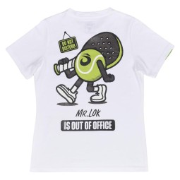 Lok Out Of Office White Women''s T-Shirt