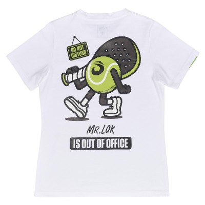 Lok Out Of Office White Women''s T-Shirt