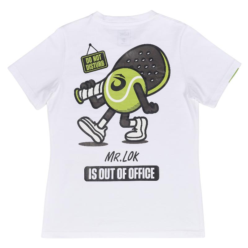 Lok Out Of Office White Women''s T-Shirt