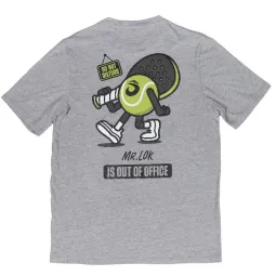 Camiseta Lok Out Of Office Gris