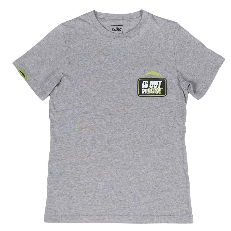 Camisetta Guy Out of Office Gris Moose