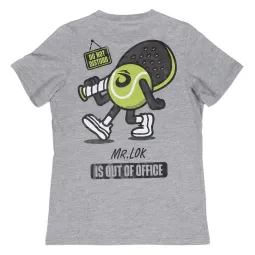 Camisetta Guy Out of Office Gris Moose