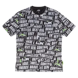Lok Sticker Storm Black T-Shirt