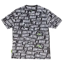 Lok Sticker Storm Black T-Shirt