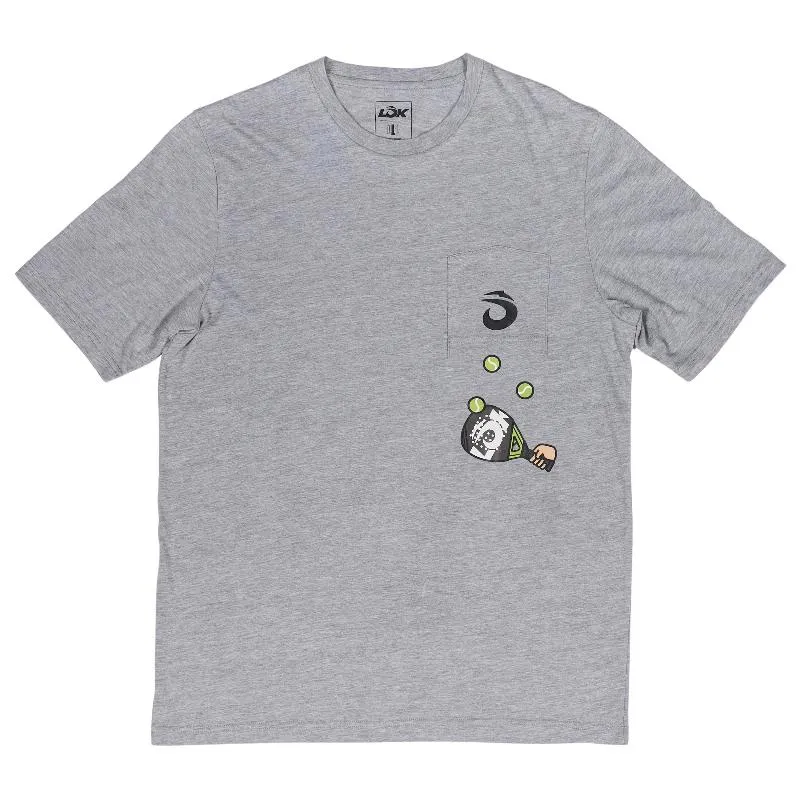Lok The Juggler T-Shirt Grey
