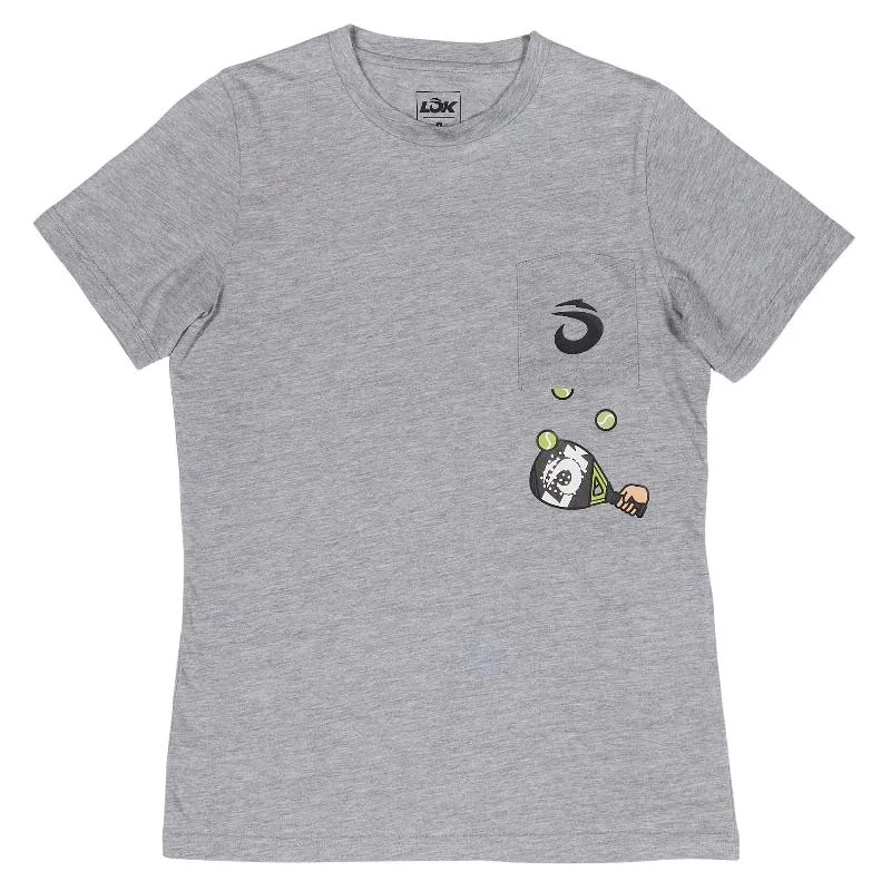 Lok The Juggler Grey Women's T-Shirt