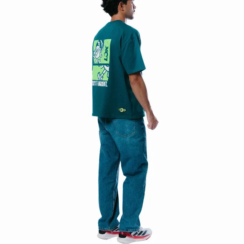 Lok Ullu Green T-Shirt