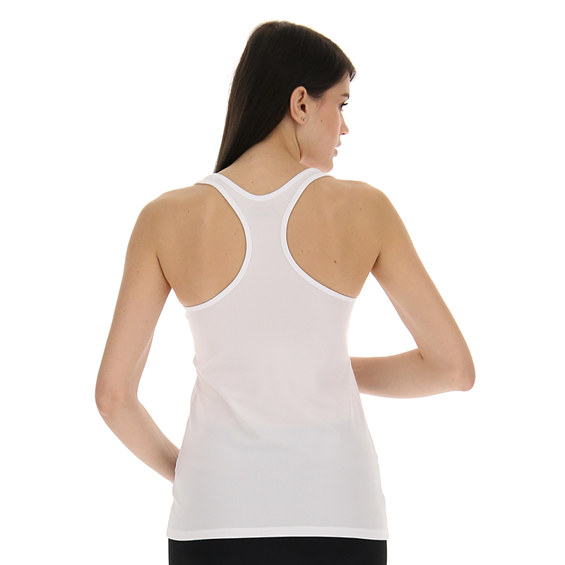 Camiseta Lotto MSP Blanco Mujer - Barata Oferta Outlet