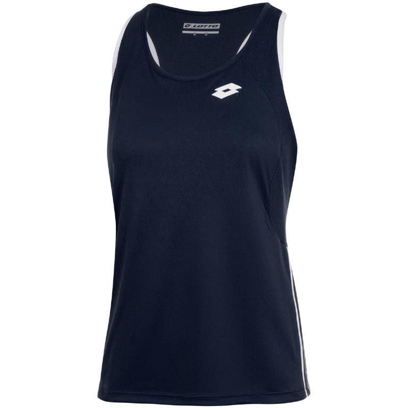 Camiseta Lotto Squadra II Azul Marino Mujer - Barata Oferta Outlet