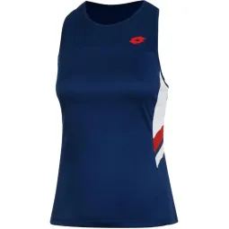 T-shirt Lotto Squadra III Blue Red Women