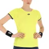 T-shirt Lotto Superrapida V Yellow Fluor Blue Woman