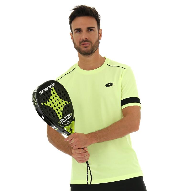 Camiseta Lotto Superrapida V Amarillo Fluor - Barata Oferta Outlet