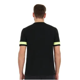 T-shirt Lotto Superrapida V Black Yellow Fluor