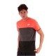Camiseta Lotto Tech Seamless Coral Negro - Barata Oferta Outlet