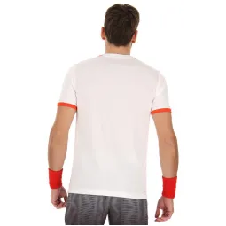 T-shirt Lotto Top IV Black Glossy White