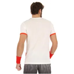 Lotto Top IV Red Poppy Red Bright White T-Shirt