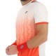 Camiseta Lotto Top IV Rojo Amapola Blanco Brillante - Barata Oferta Outlet