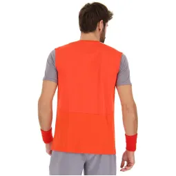 T-shirt Lotto Top IV Red Poppy Grey Silver
