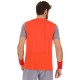 Camiseta Lotto Top IV Rojo Amapola Gris Plata - Barata Oferta Outlet