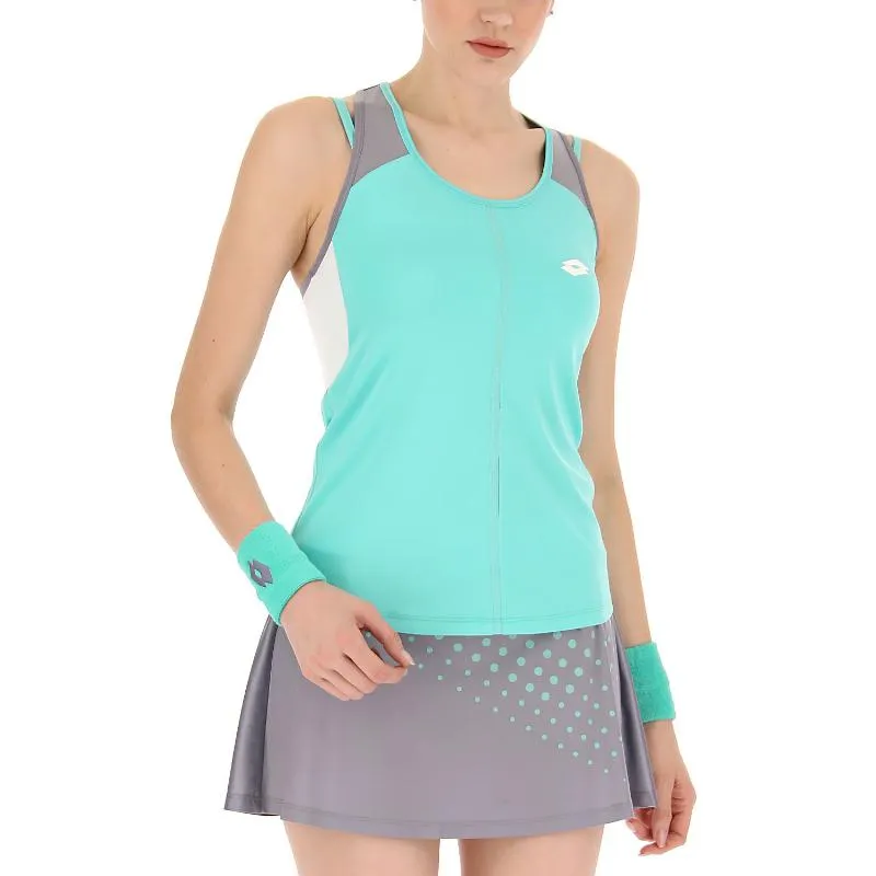 T-shirt Lotto Top IV Green Turquoise Grey Women