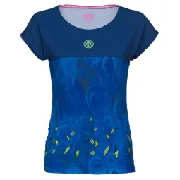 Kurzarm T-Shirt Bidi Badu Tijana dunkelblau