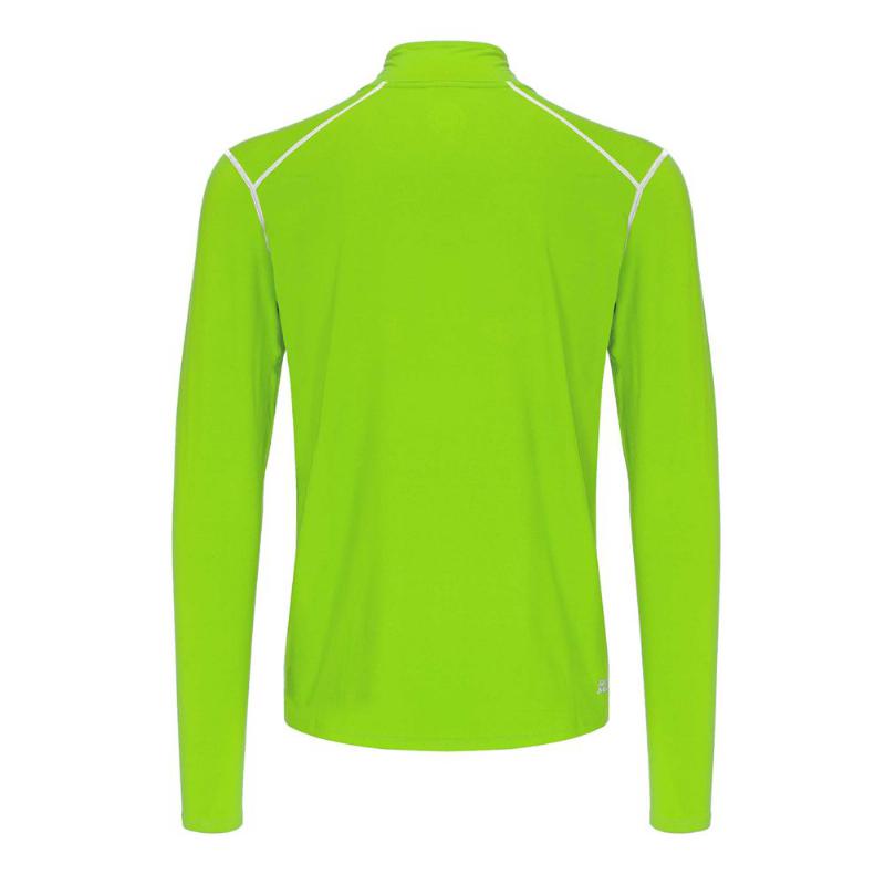 Camiseta Manga Larga Bidi Badu Zac Verde Neon Blanco - Barata Oferta Outlet