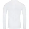 Long Sleeve Head Flex Seamless White T-Shirt