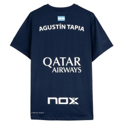 Nox Agustin Tapia Sponsors AT10 Dark Blue 2024 T-Shirt