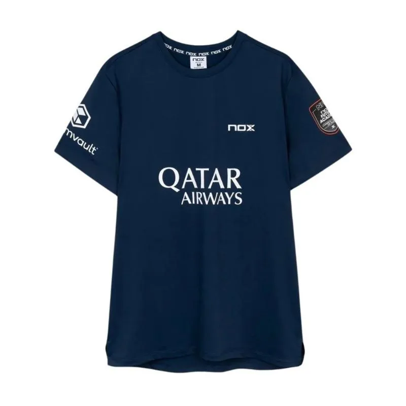 Nox Agustin Tapia Sponsors AT10 Dark Blue 2026 T-shirt