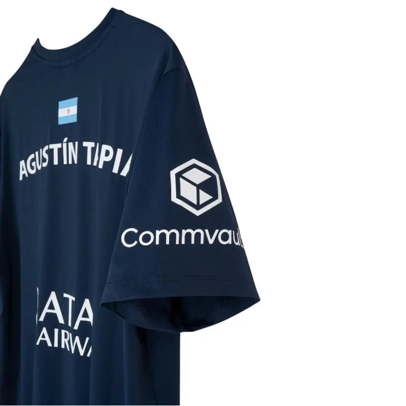 Nox Agustin Tapia Sponsors AT10 Dark Blue 2026 T-shirt