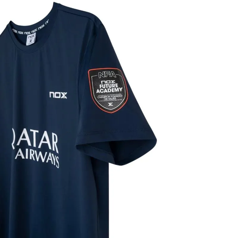 Nox Agustin Tapia Sponsors AT10 Dark Blue 2026 T-shirt