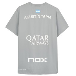 T-shirt Nox Agustin Tapia Sponsors AT10 Gray 2024