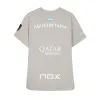 Camiseta Nox Agustin Tapia Sponsors AT10 Gris Claro 2026