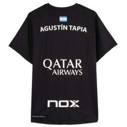 Camiseta Nox Agustin Tapia Sponsors AT10 Negro 2024