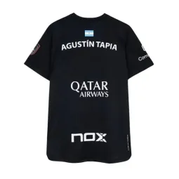Camiseta Nox Agustin Tapia Sponsors AT10 Negro 2026