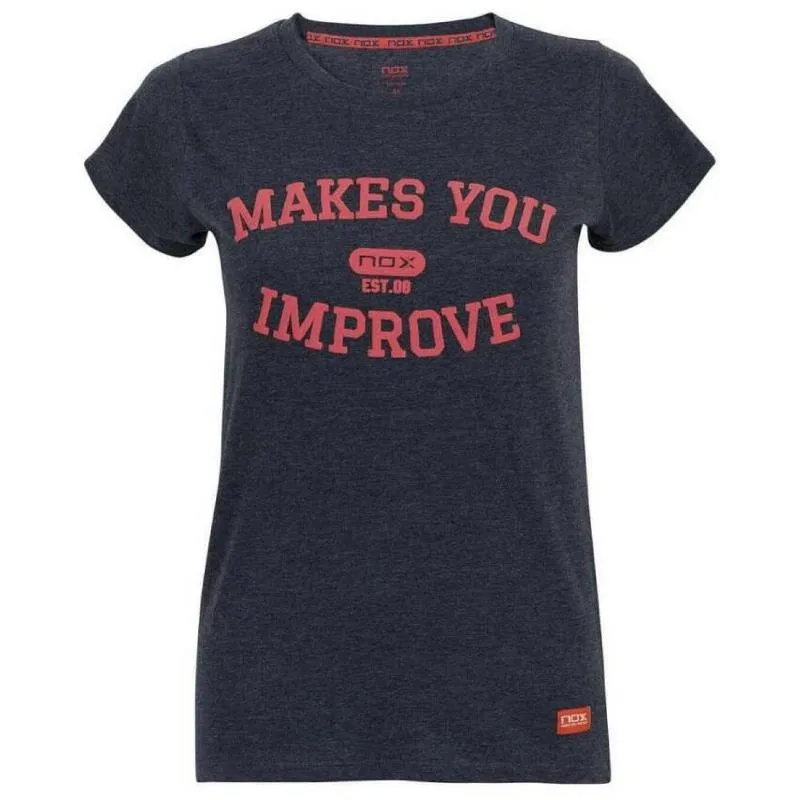 Nox Basic Navy Blue Women's T-Shirt